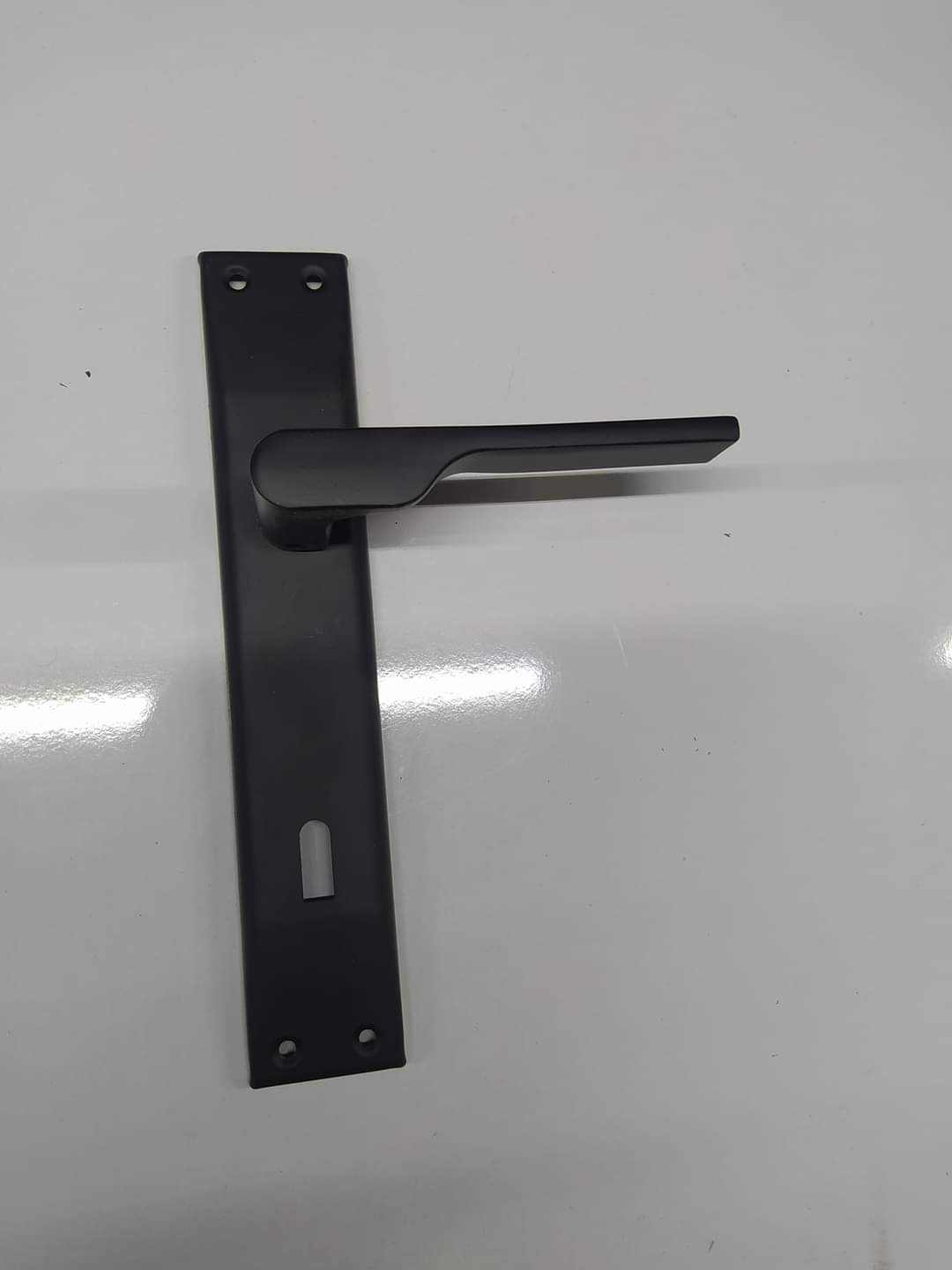 Lama Siyah Kare Kapı Kolu